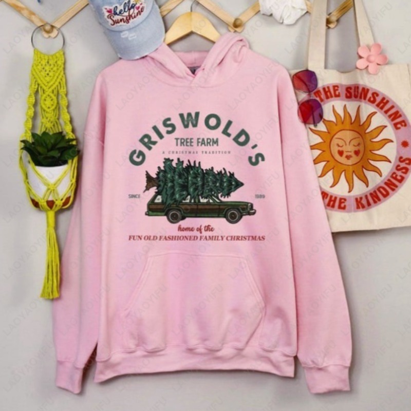 Griswold's Tree Farm Hoodie Fa - Family Tree Print recension och pris